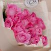 Букет из 15 розовых роз (Кения) 40 см Standart